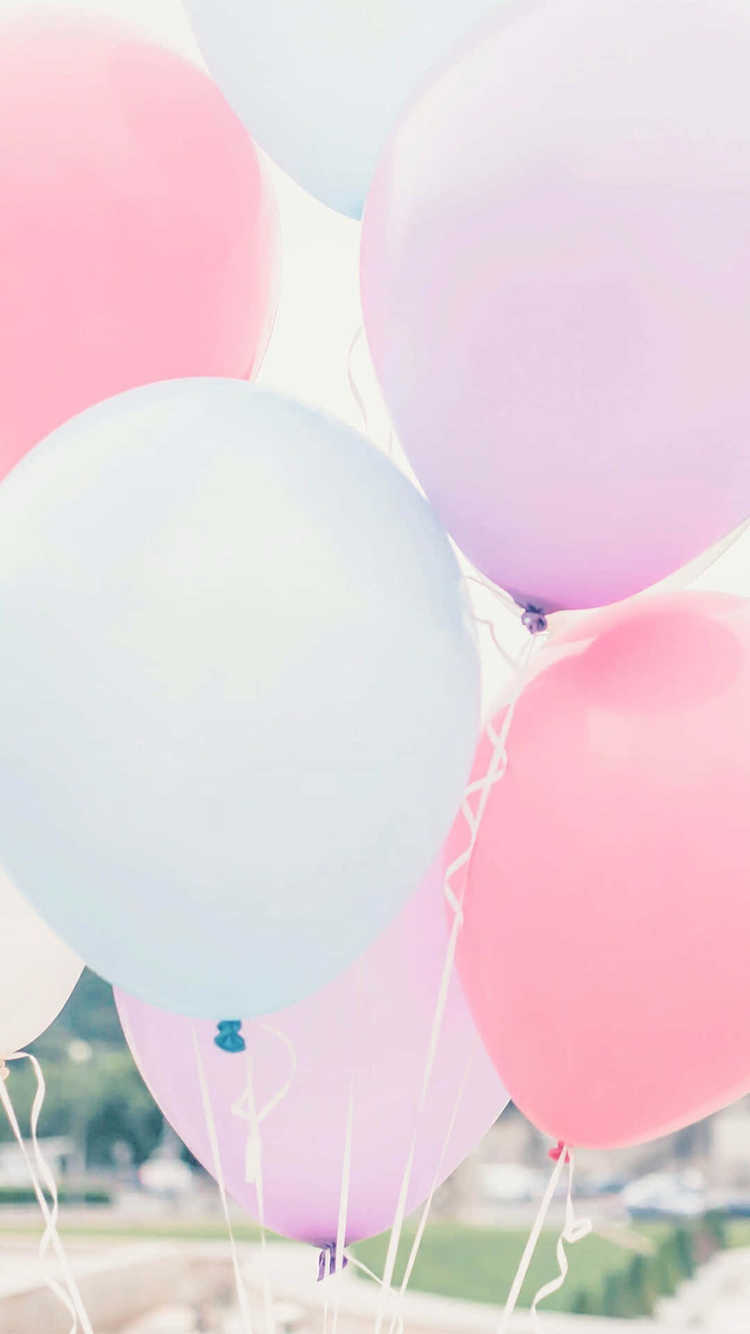 Pastel Balloons Wallpapers