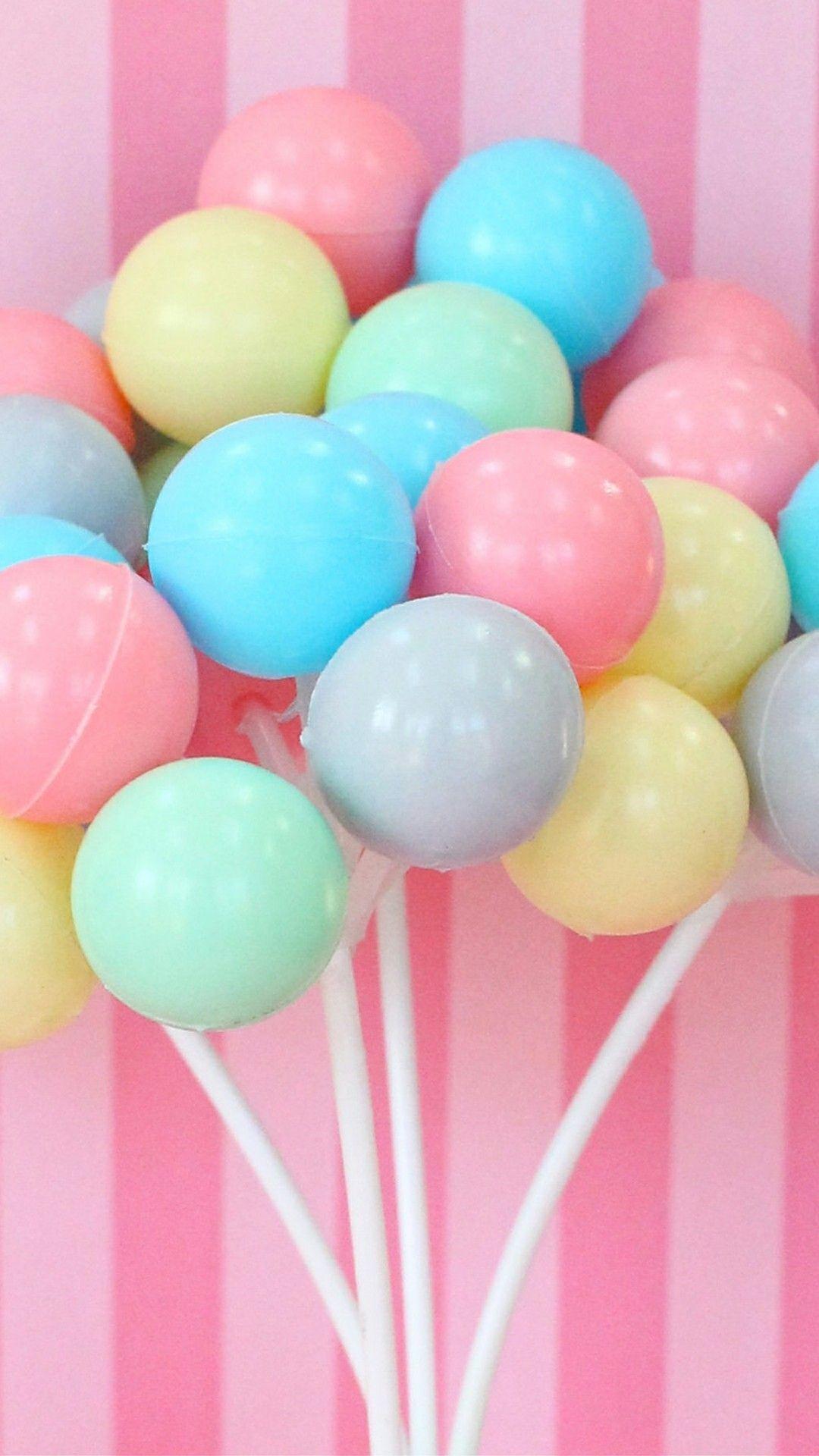 Pastel Balloons Wallpapers