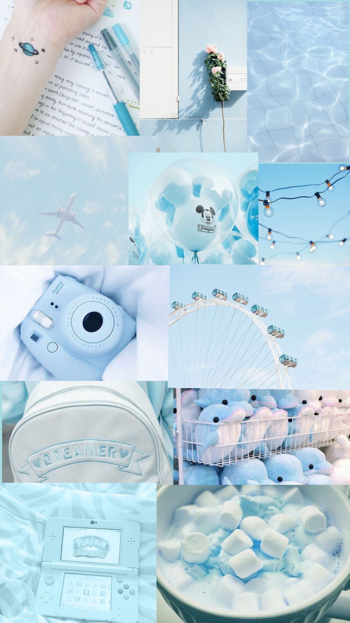 Pastel Blue Things Wallpapers