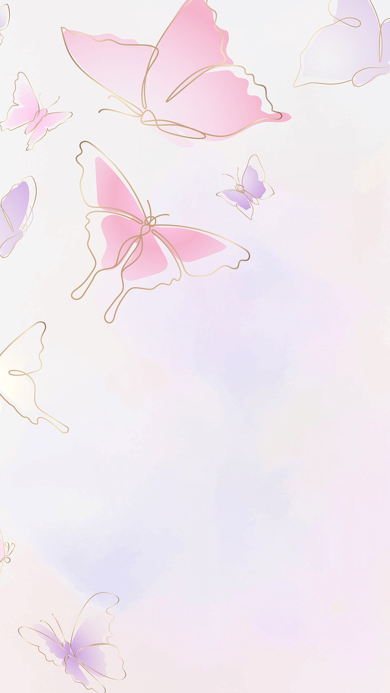 Pastel Butterfly Wallpapers