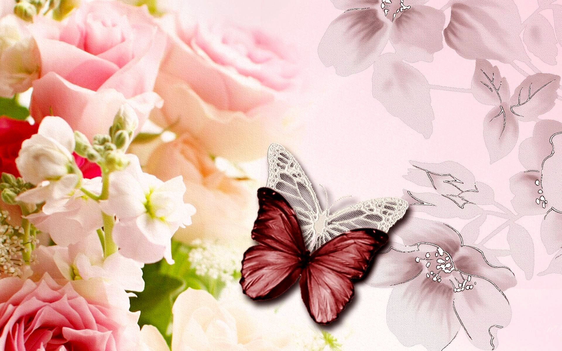 Pastel Butterfly Wallpapers