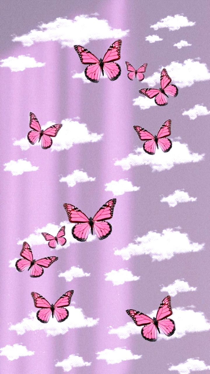 Pastel Butterfly Wallpapers