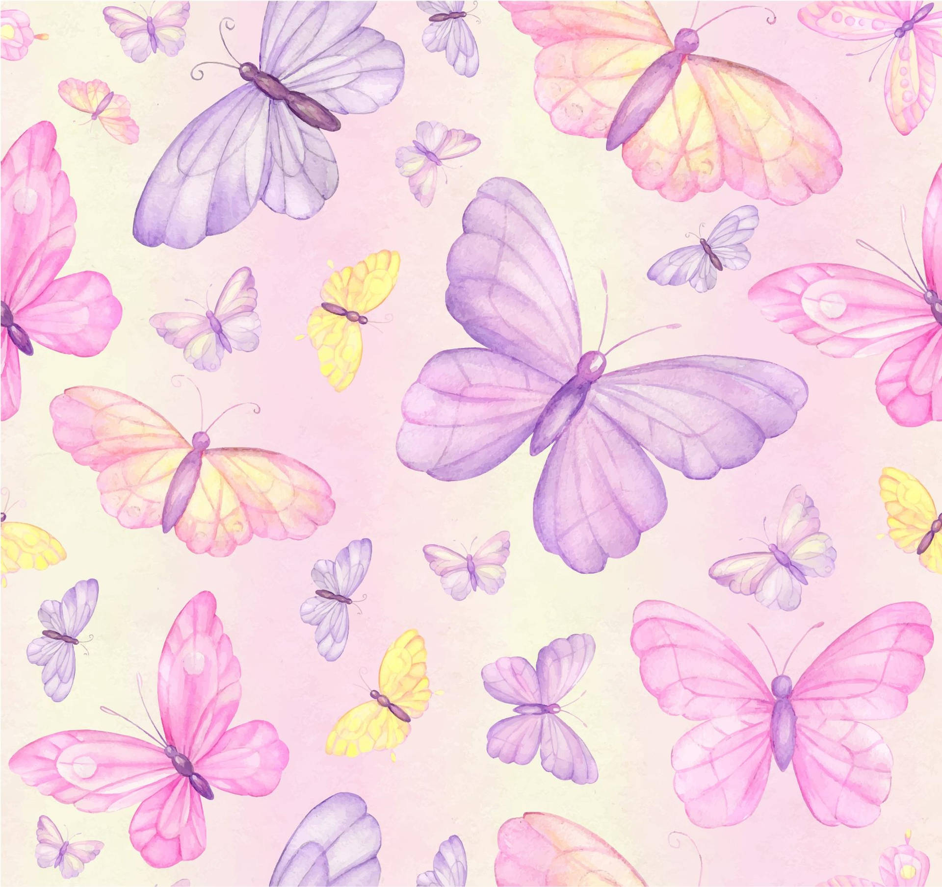 Pastel Butterfly Wallpapers