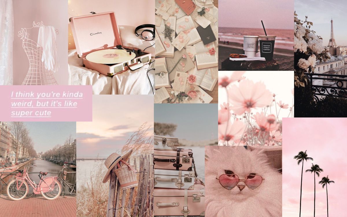 Pastel Collage Wallpapers