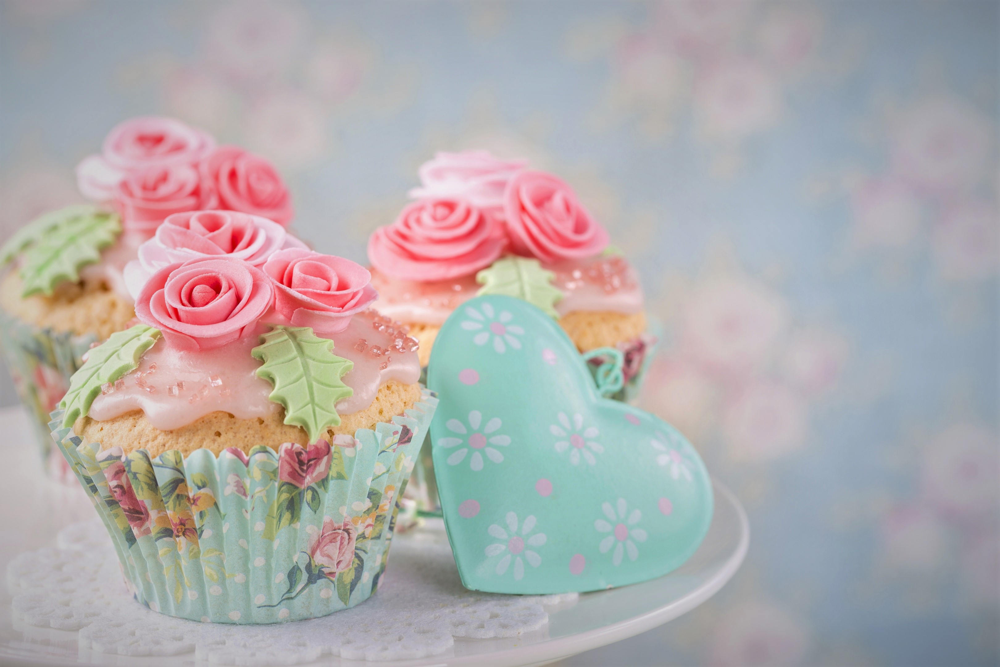 Pastel Cupcake Wallpapers