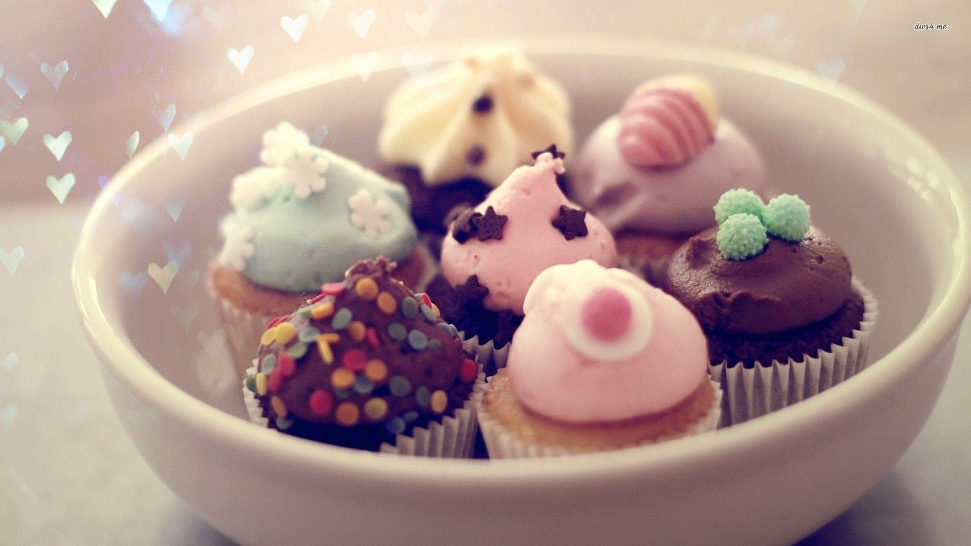 Pastel Cupcake Wallpapers