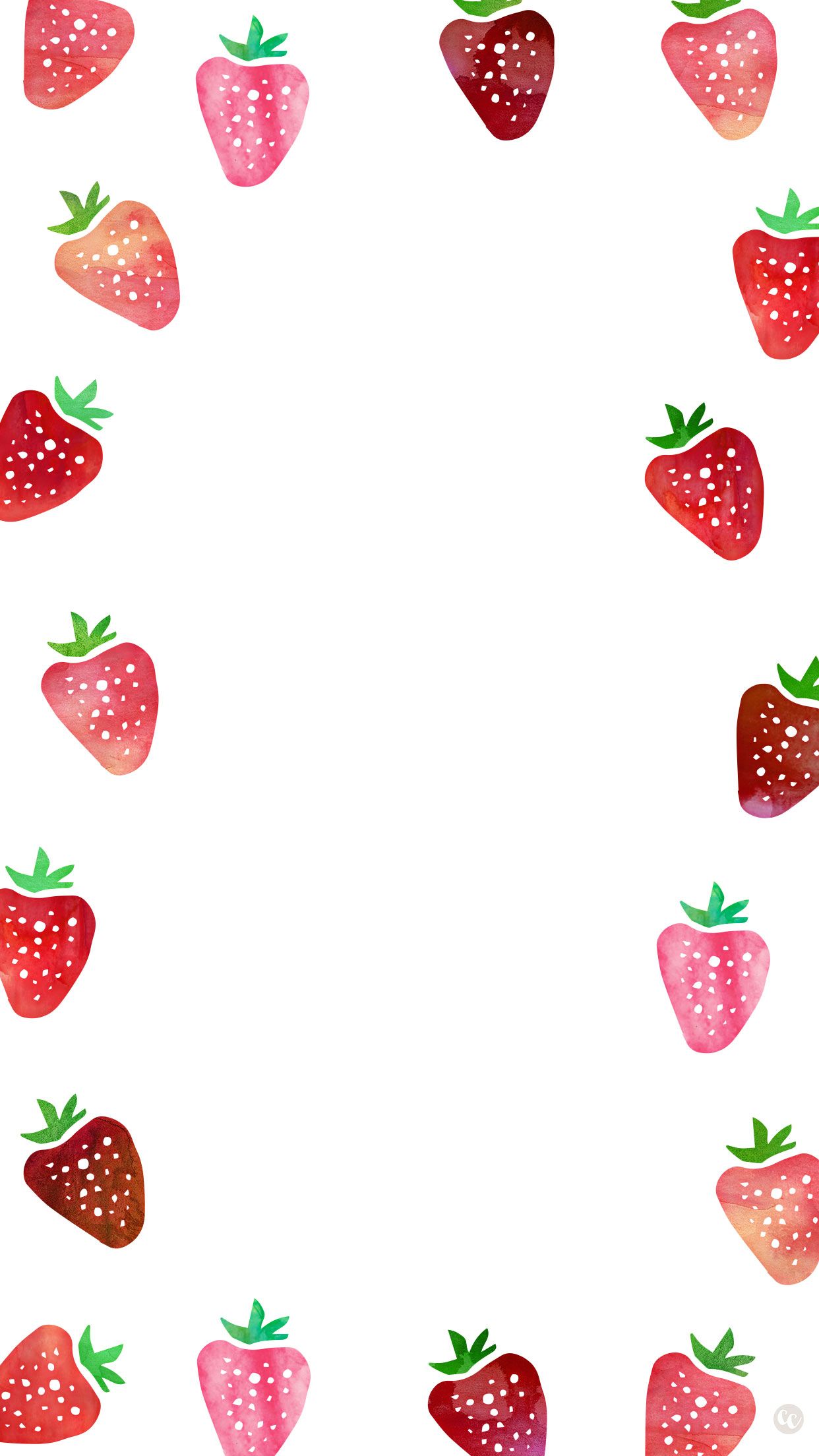 Pastel Cute Strawberry Wallpapers