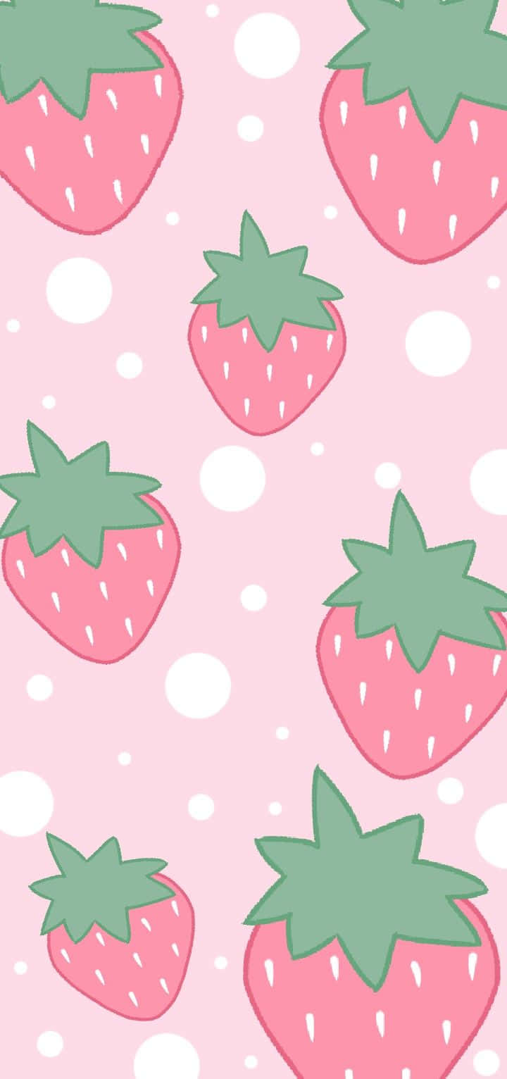 Pastel Cute Strawberry Wallpapers