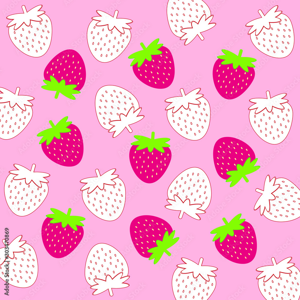 Pastel Cute Strawberry Wallpapers