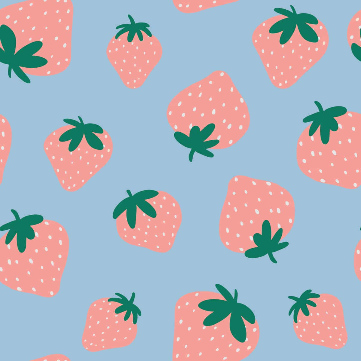 Pastel Cute Strawberry Wallpapers