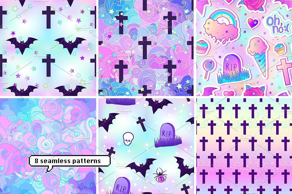 Pastel Goth Desktop Wallpapers