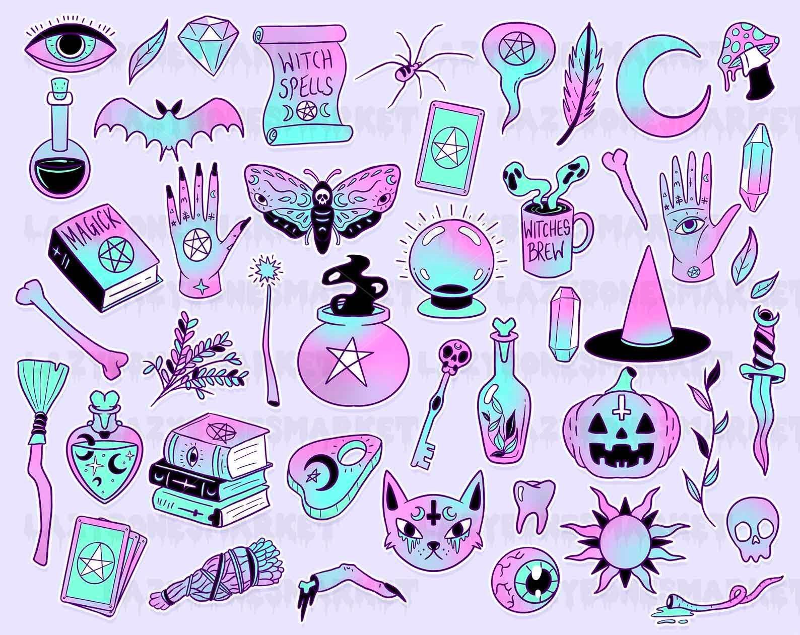 Pastel Goth Desktop Wallpapers