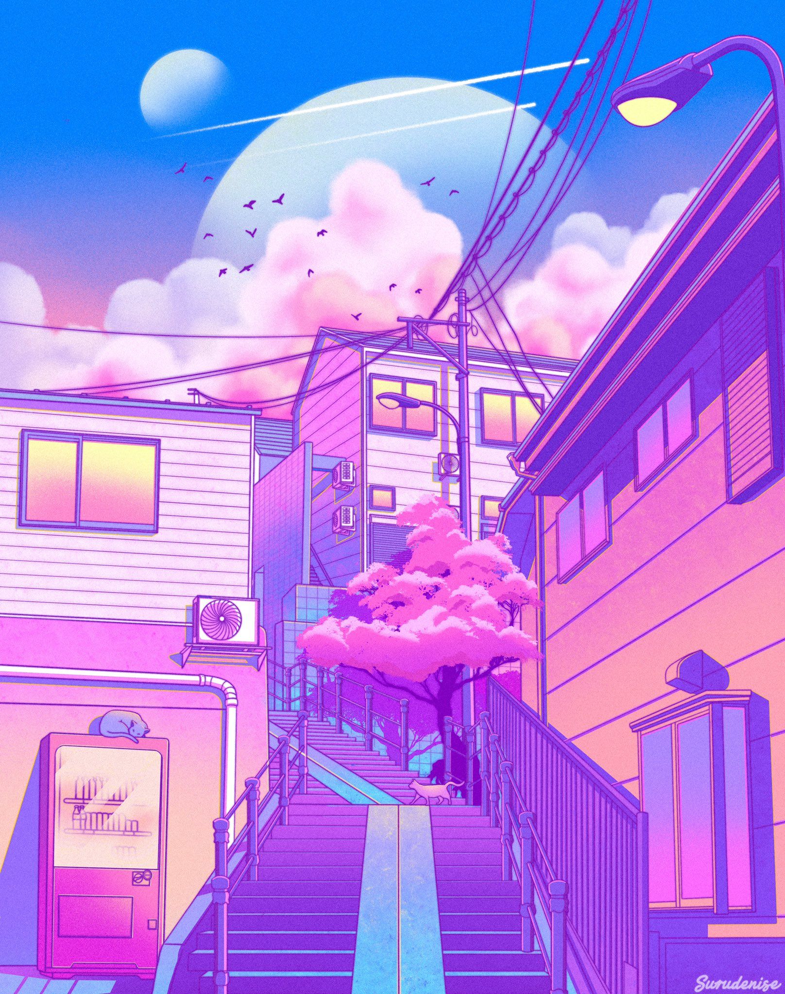 Pastel Japanese Aesthetic Wallpapers