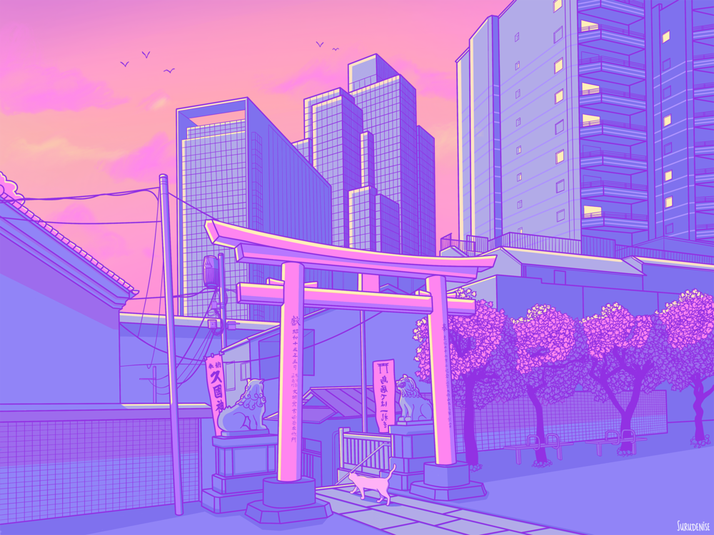 Pastel Japanese Aesthetic Wallpapers