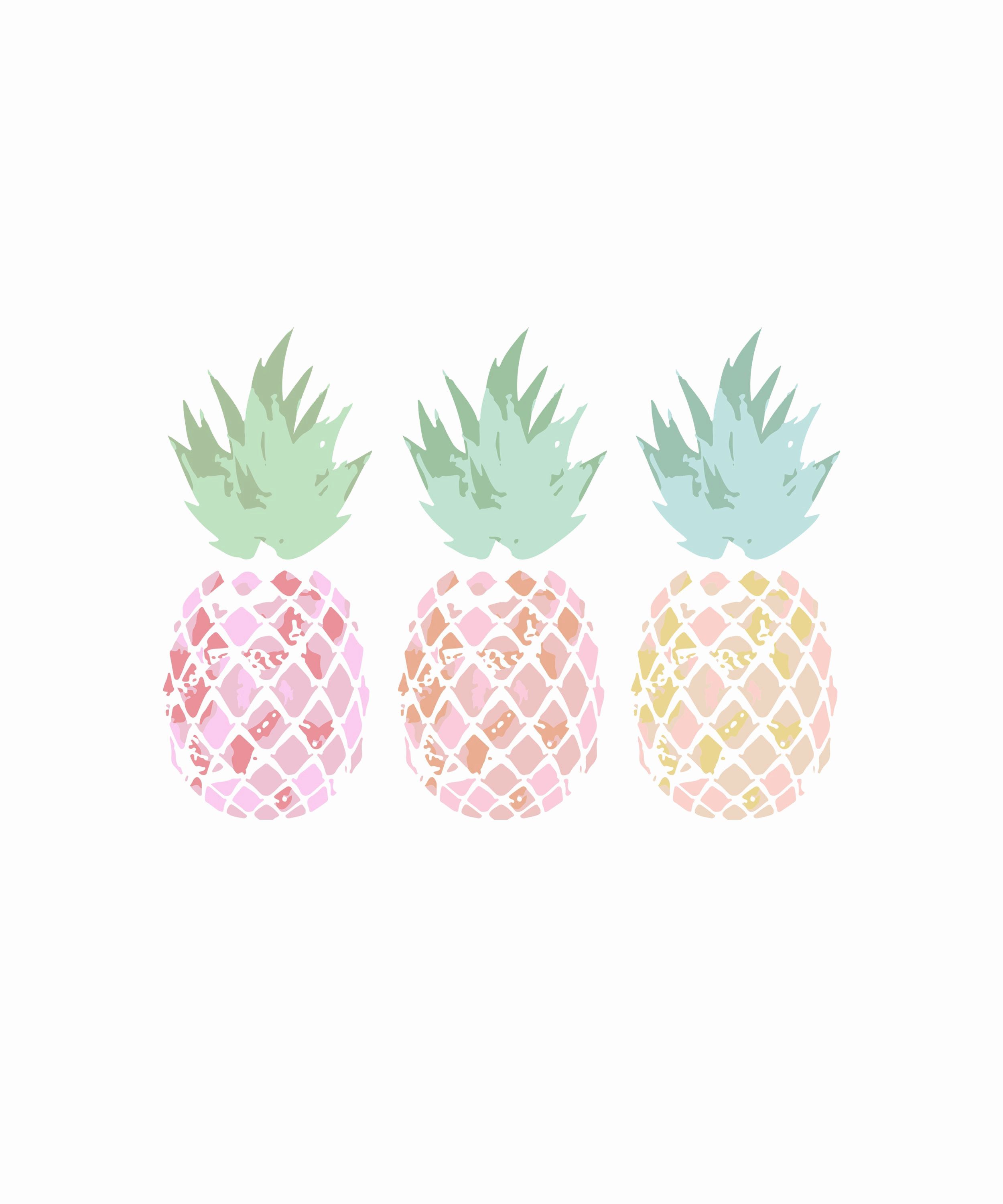 Pastel Pineapple Wallpapers