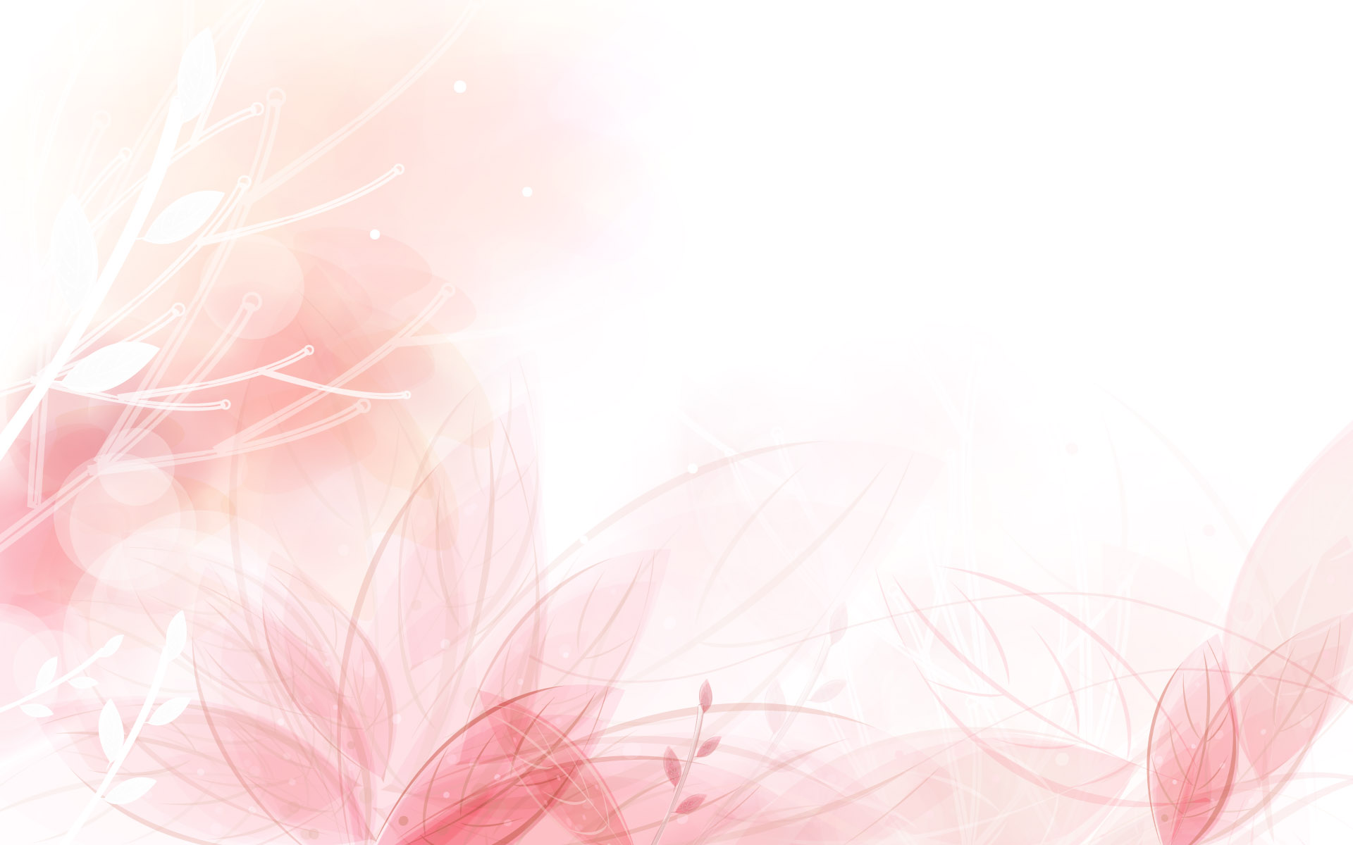 Pastel Pink Floral Wallpapers