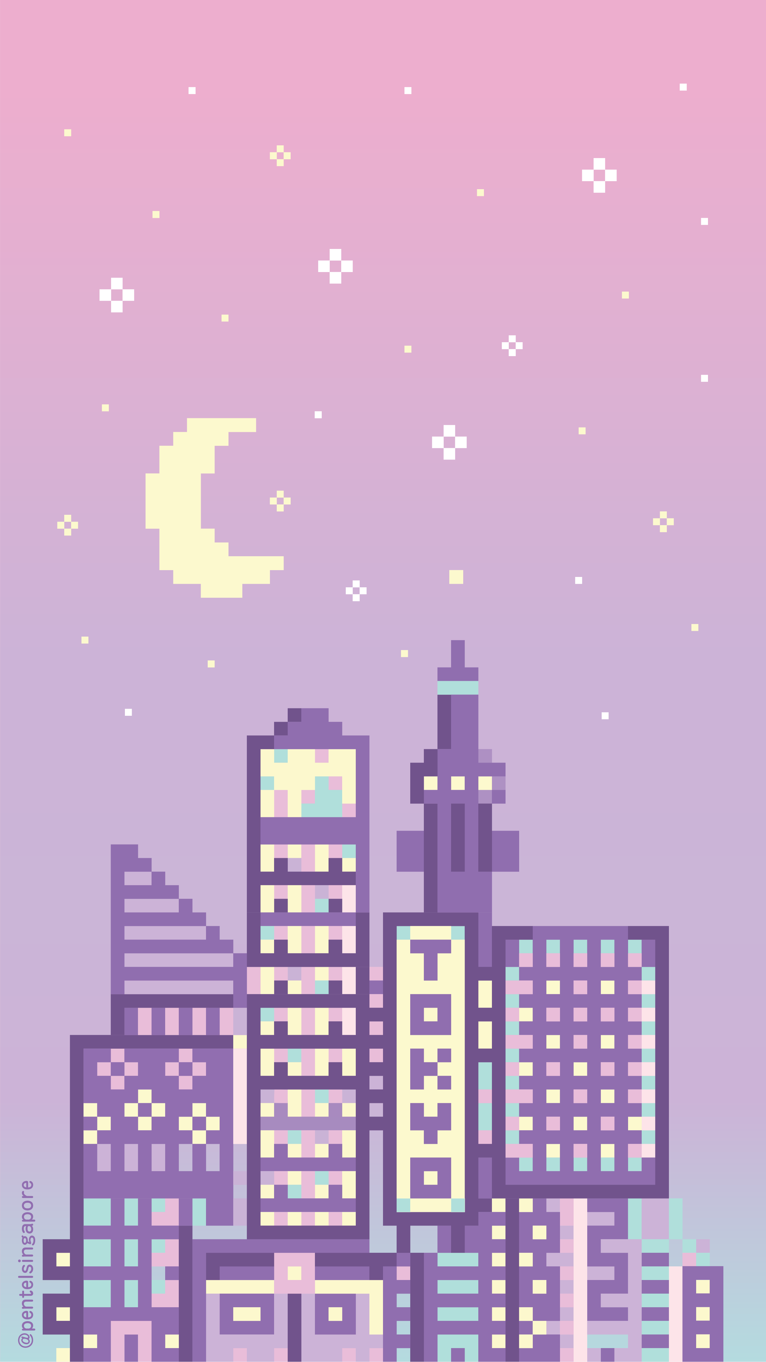 Pastel Pixel Art Wallpapers