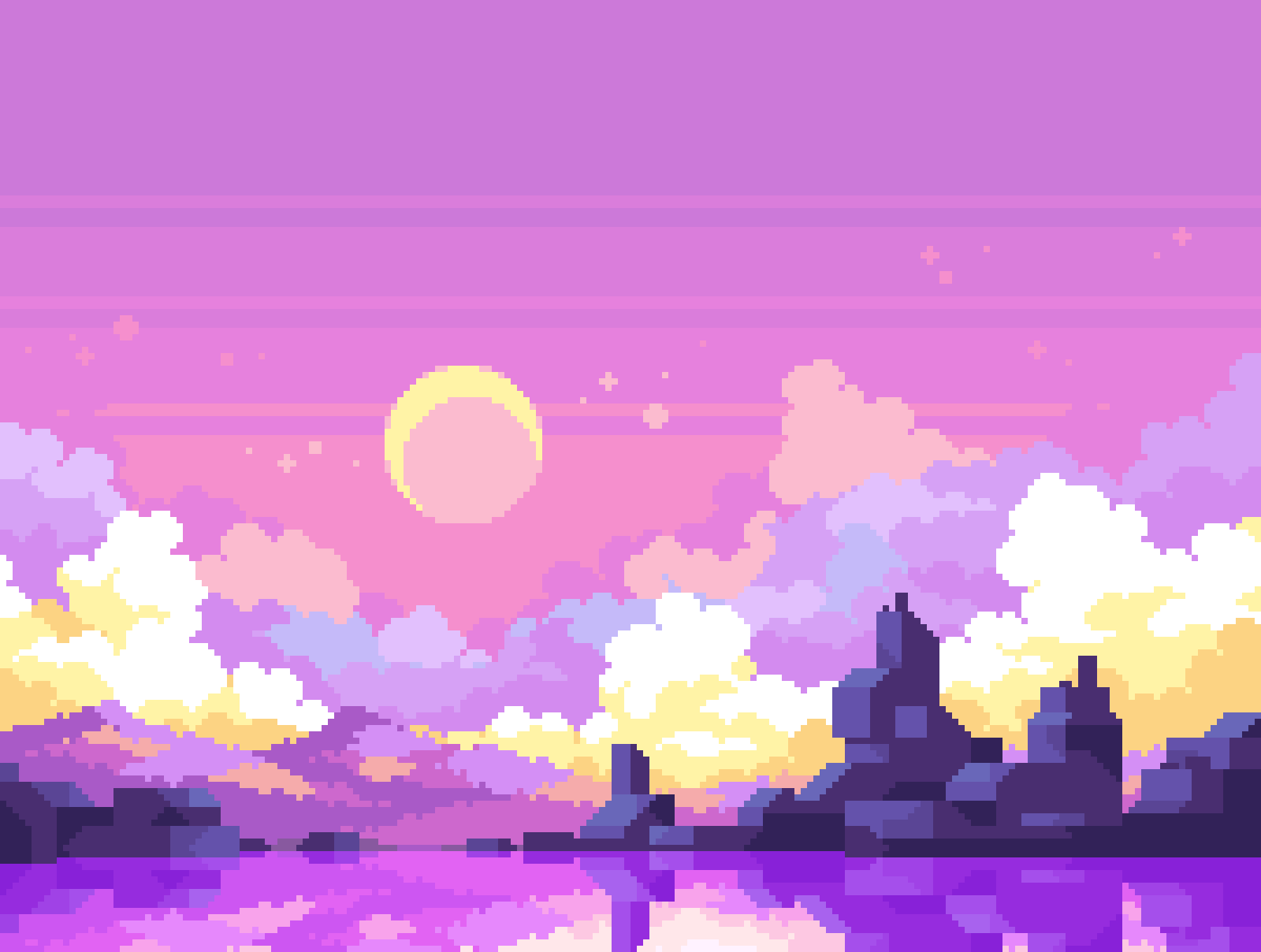 Pastel Pixel Art Wallpapers