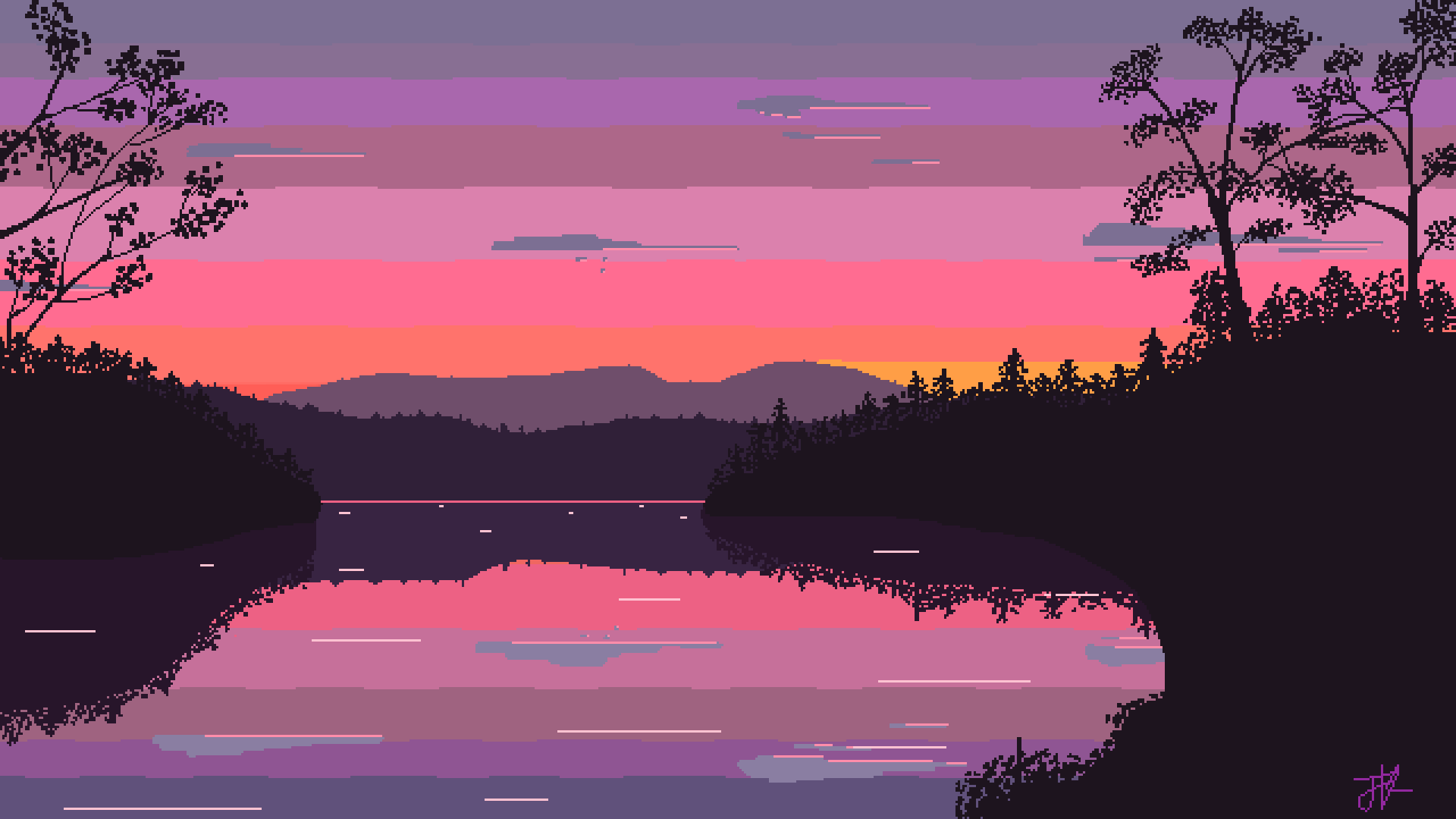 Pastel Pixel Wallpapers