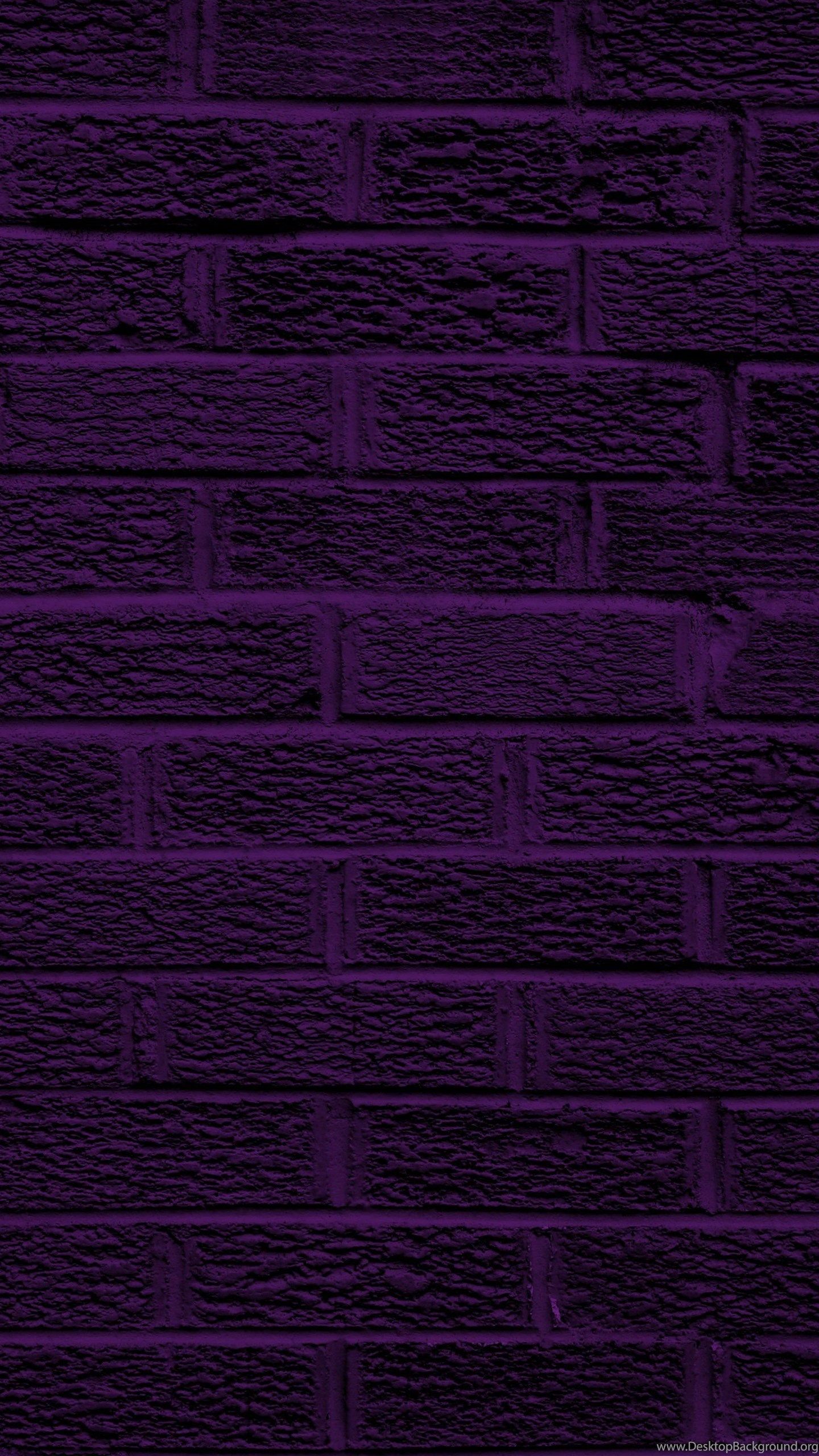 Pastel Purple Brick Wallpapers