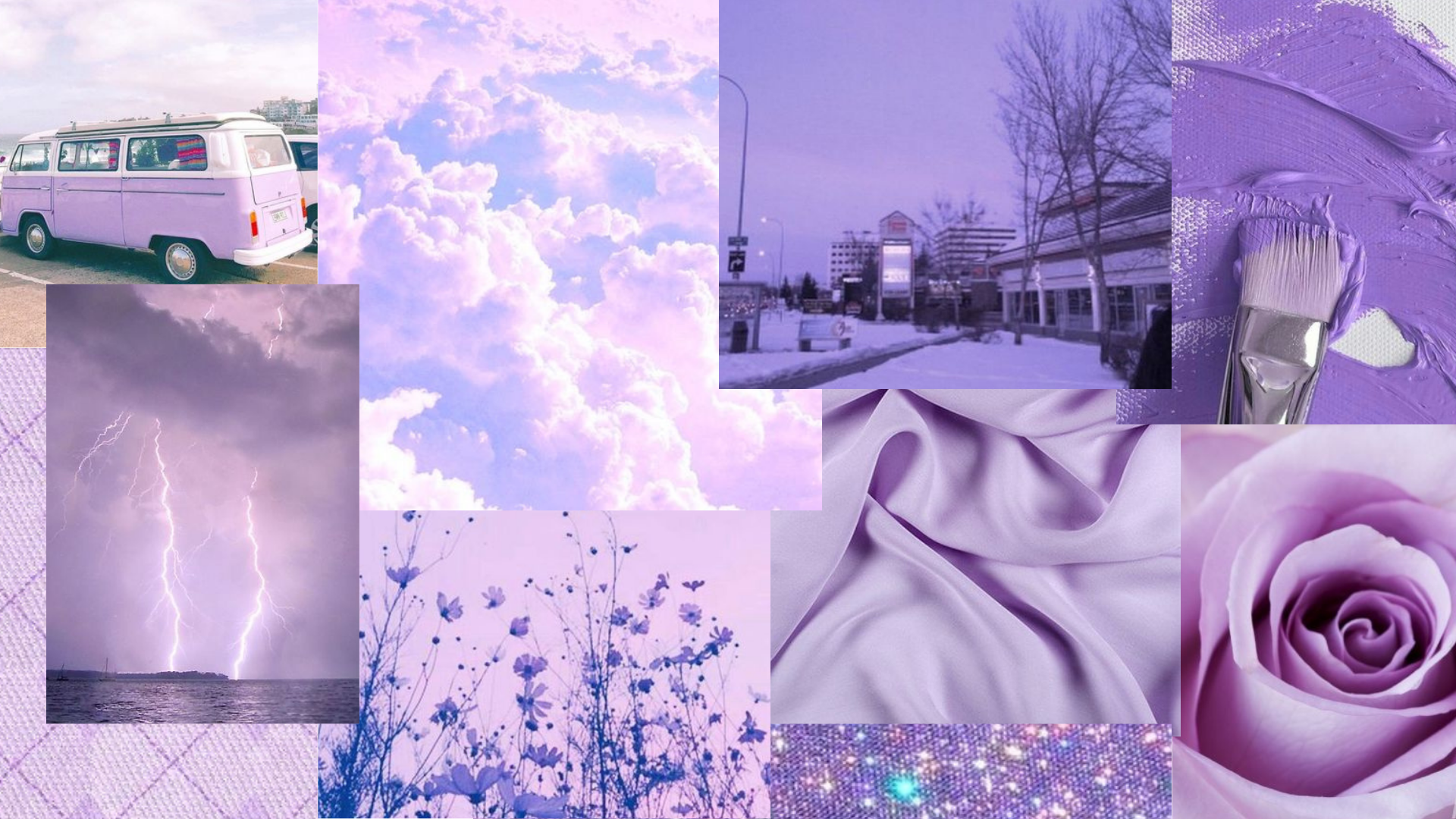 Pastel Purple Computer Wallpapers