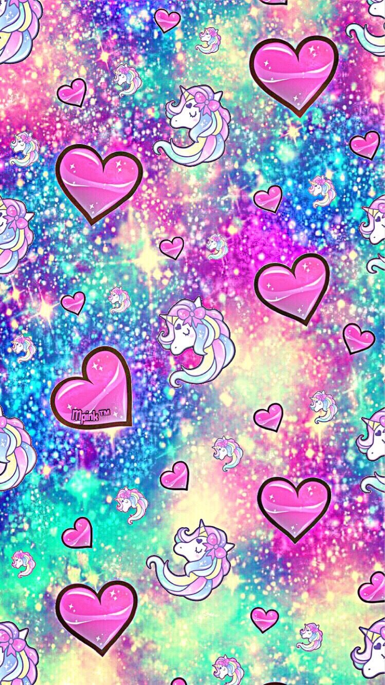 Pastel Rainbow Heart Wallpapers