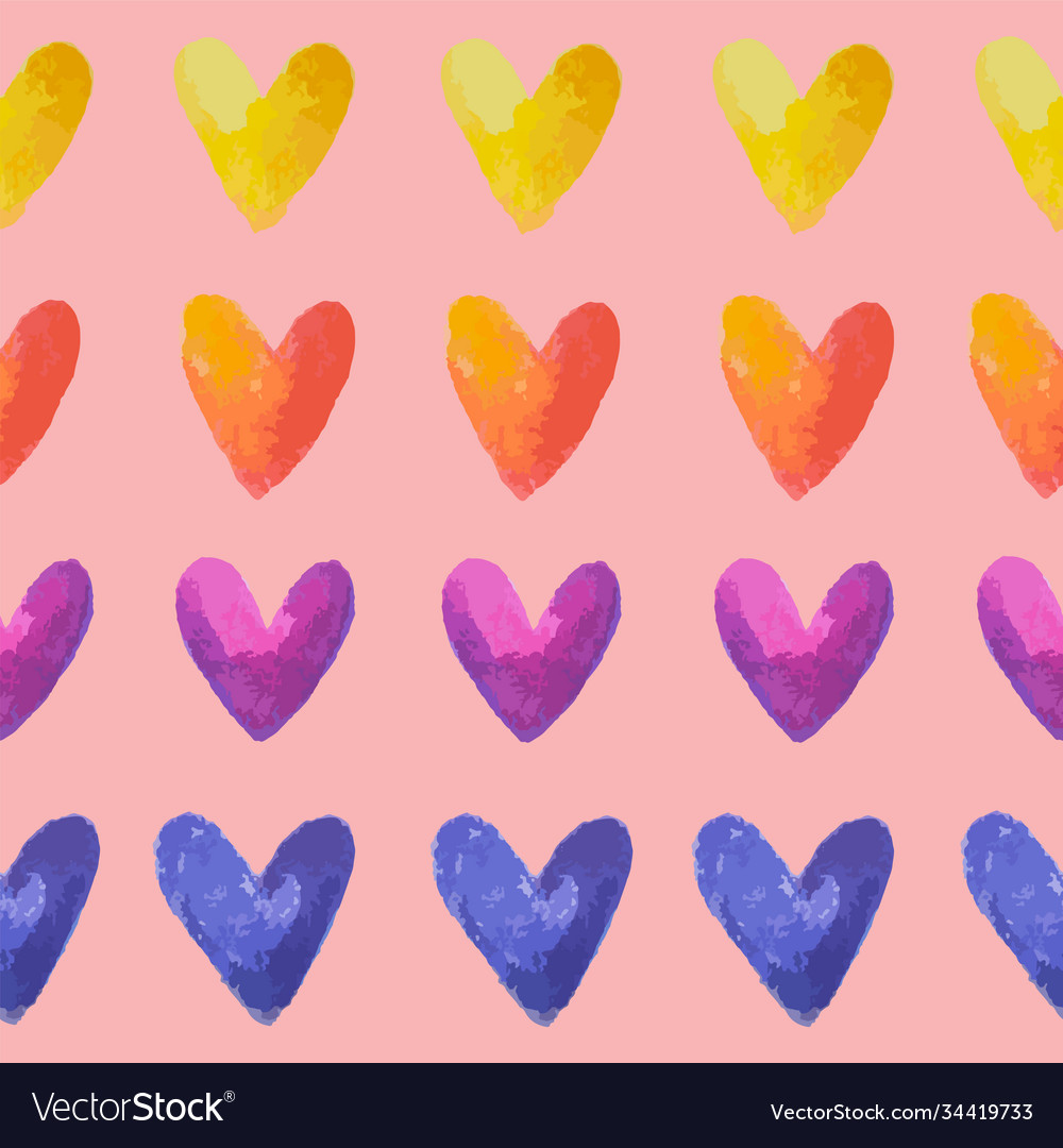 Pastel Rainbow Heart Wallpapers