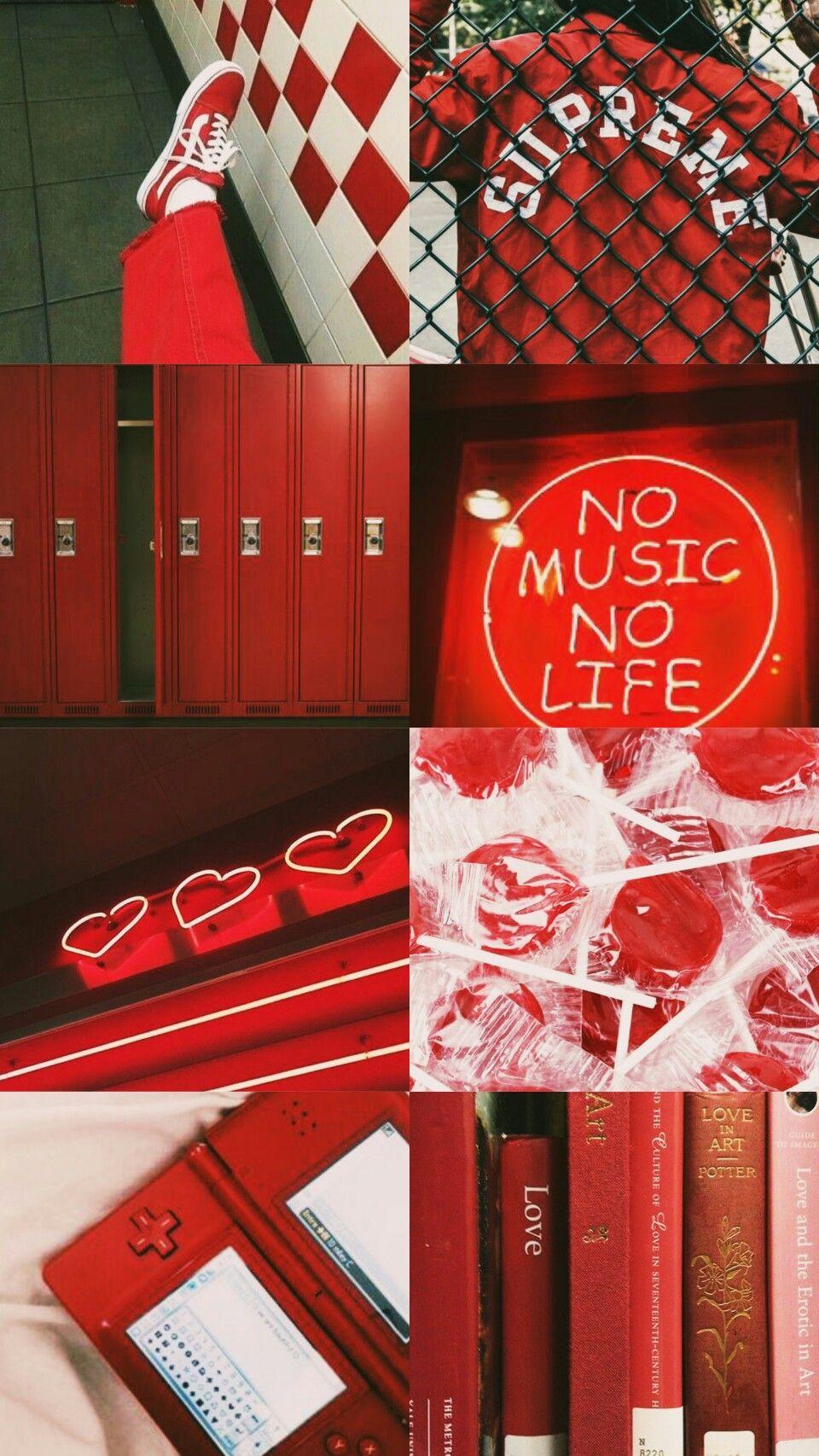 Pastel Red Aesthetic Wallpapers