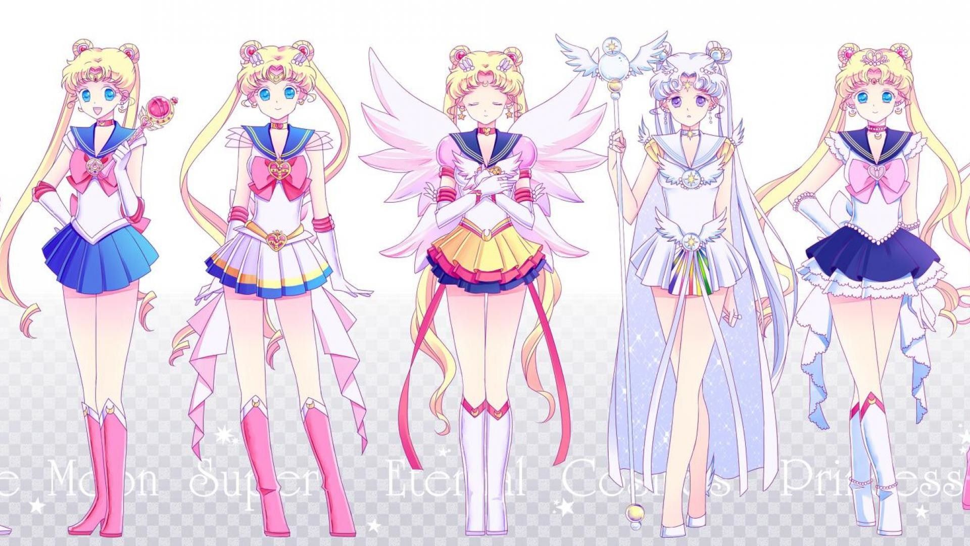 Pastel Sailor Moon Desktop Wallpapers