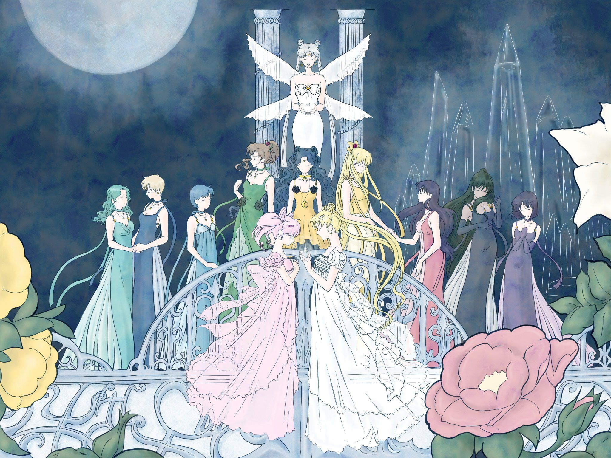 Pastel Sailor Moon Pc Wallpapers