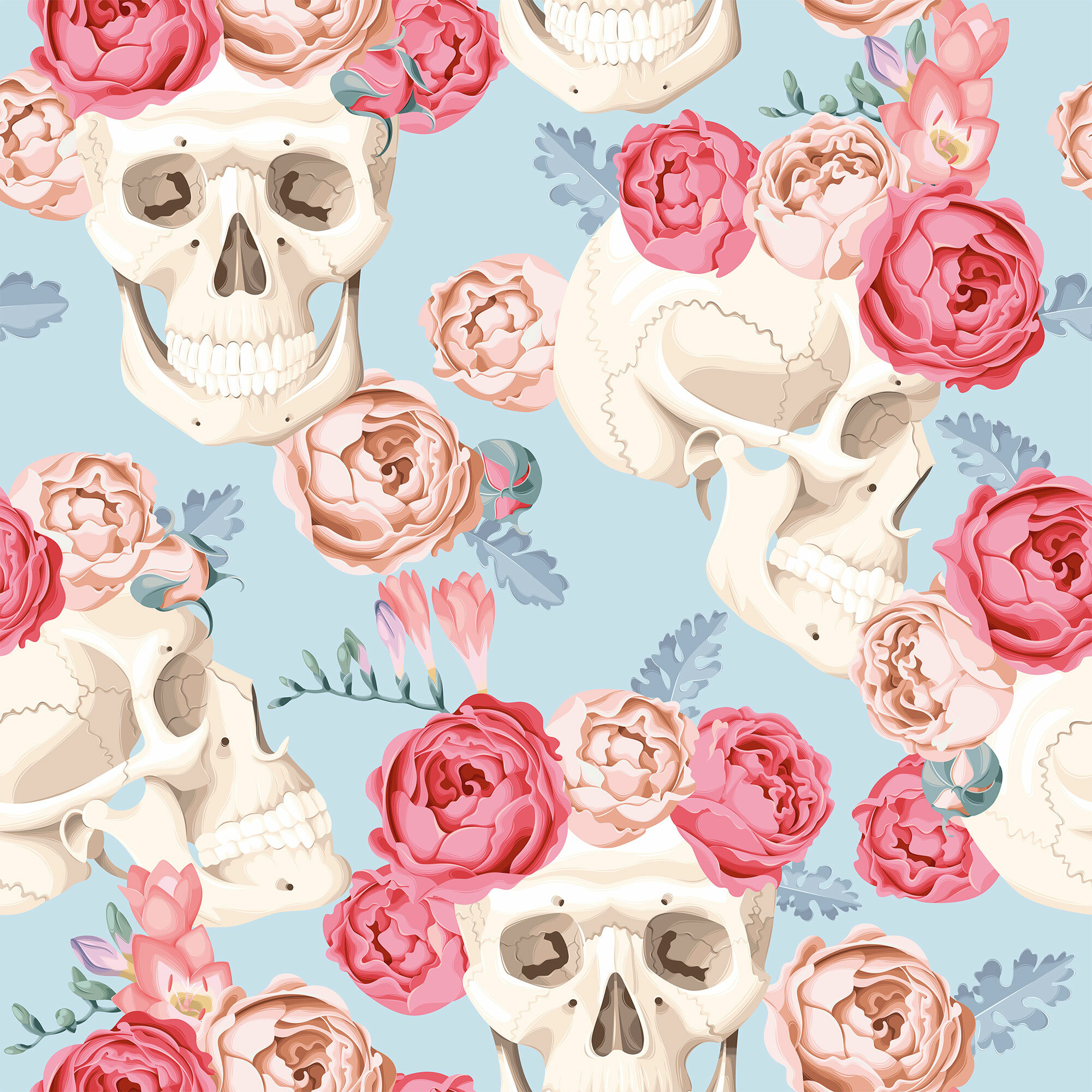 Pastel Skull Wallpapers