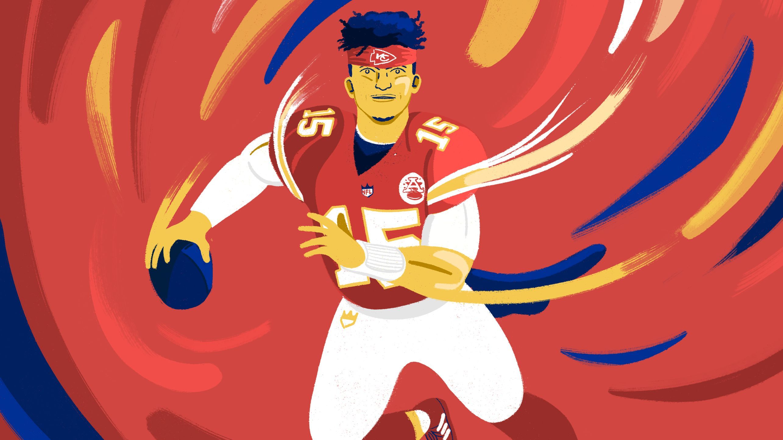 Patrick Mahomes Cartoon Wallpapers