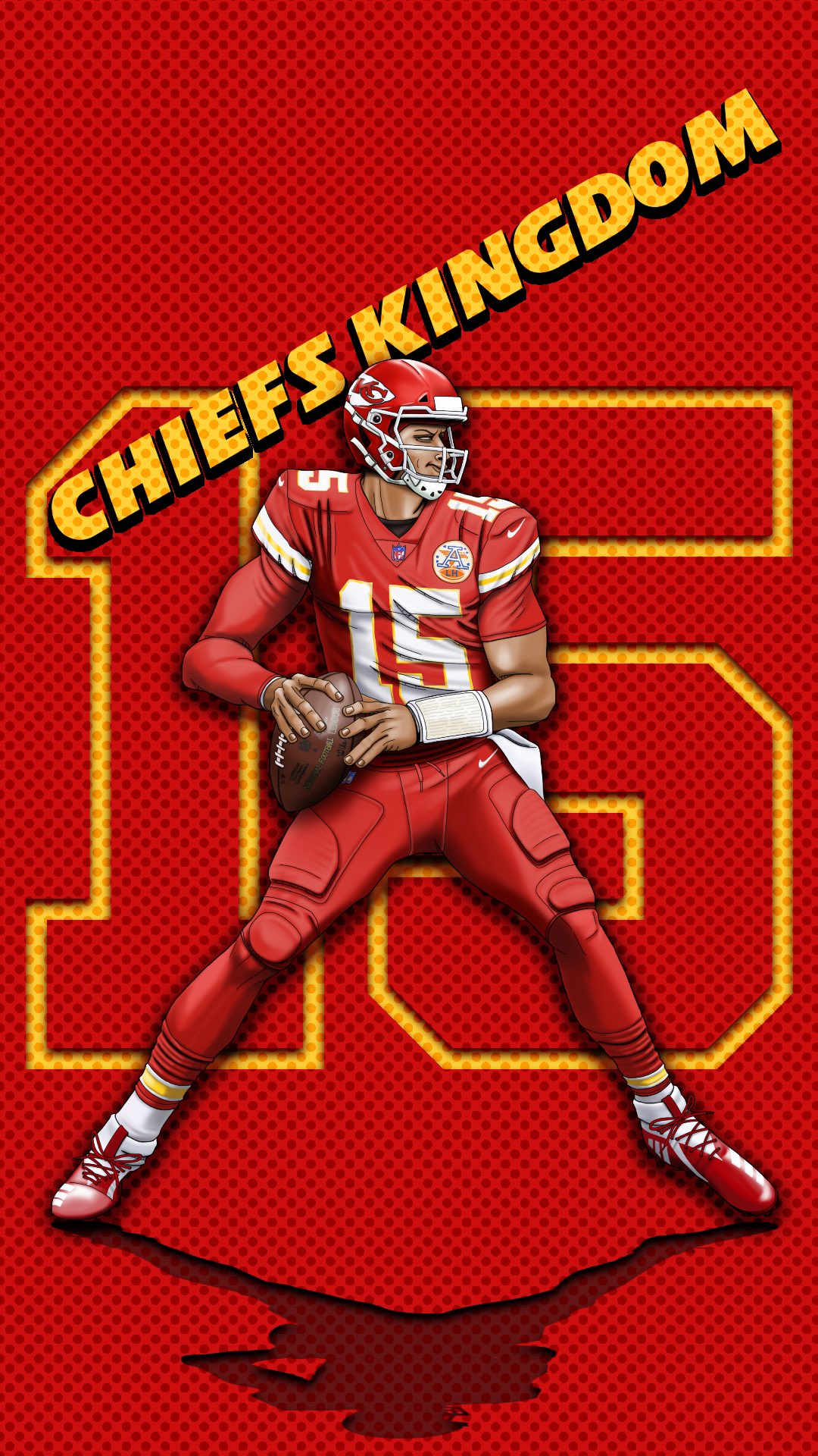 Patrick Mahomes Cartoon Wallpapers