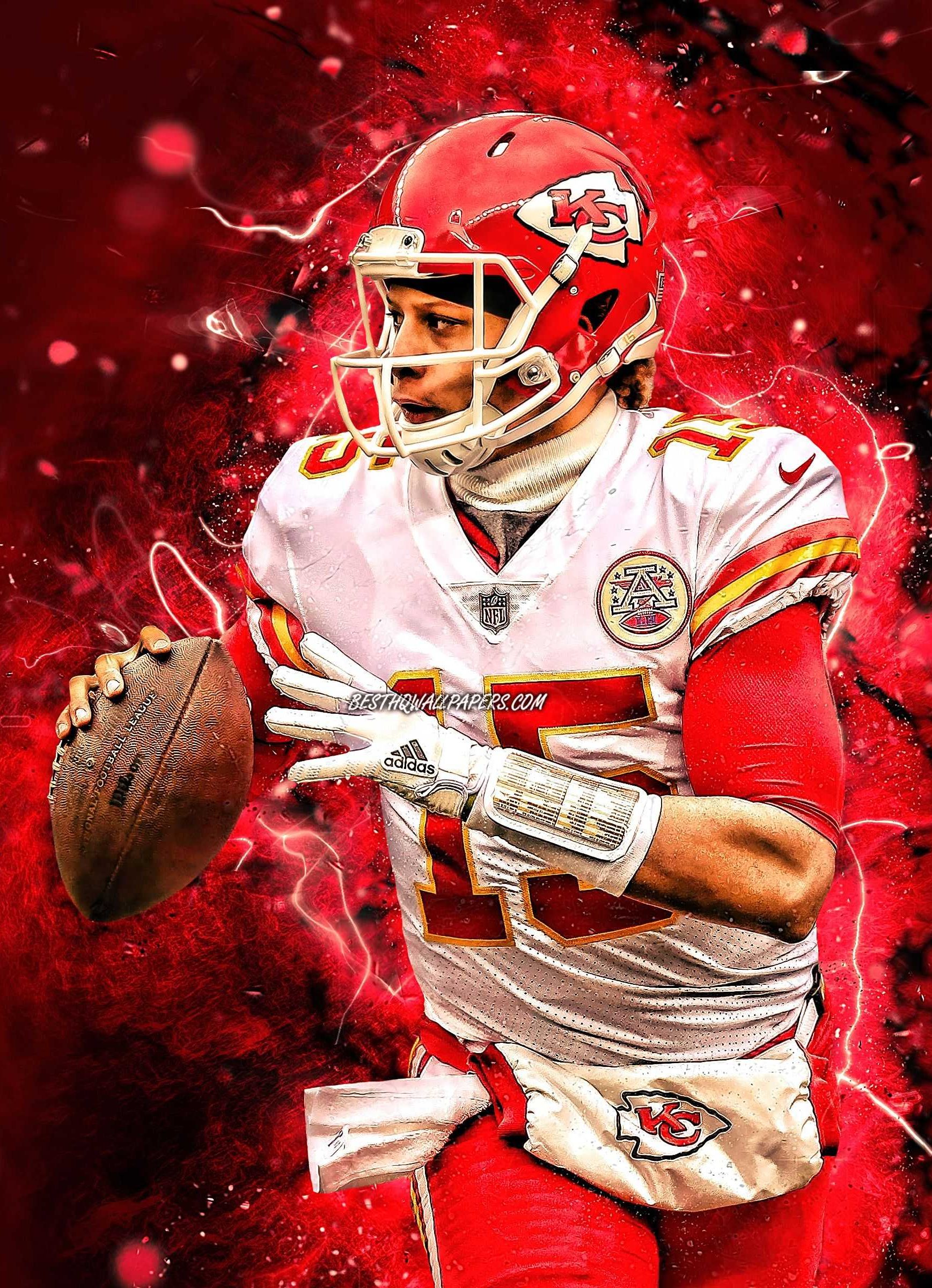 Patrick Mahomes Cartoon Wallpapers