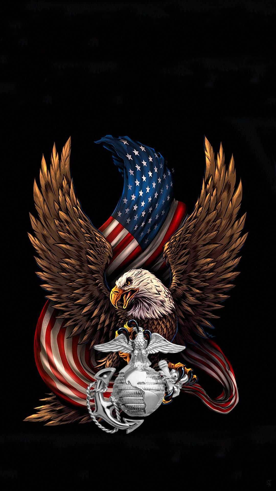 Patriotic Eagle Wallpapers