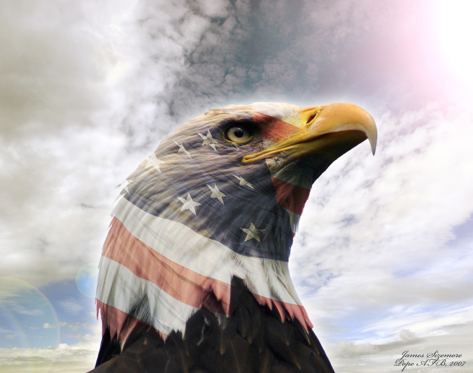 Patriotic Eagle Wallpapers