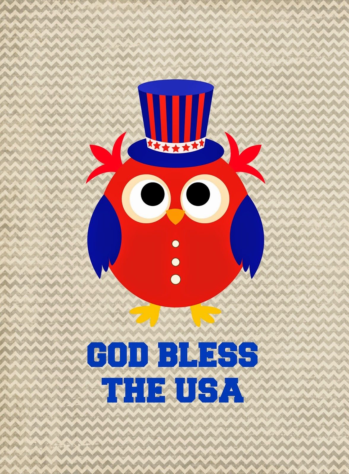 Patriotic Owl Wallpapers