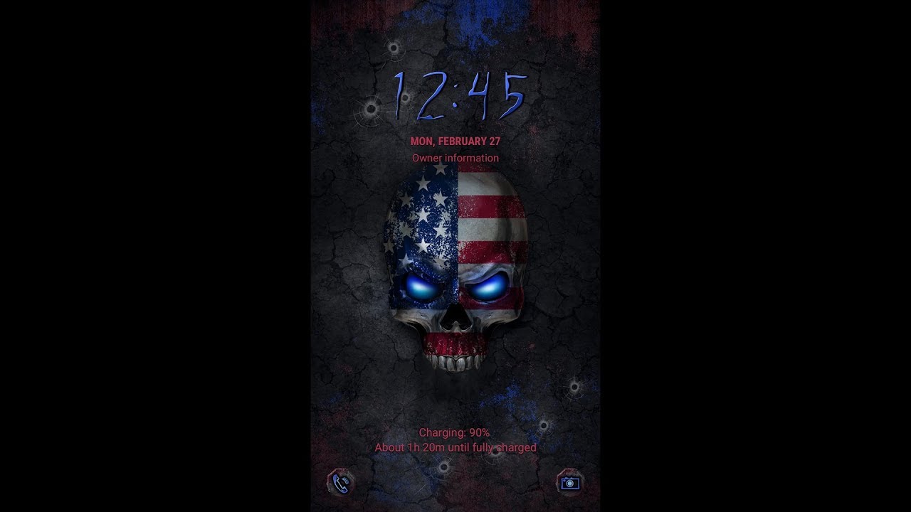 Patriotic Skull Wallpapers