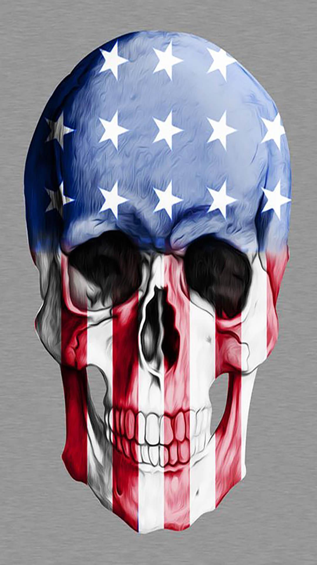 Patriotic Skull Wallpapers