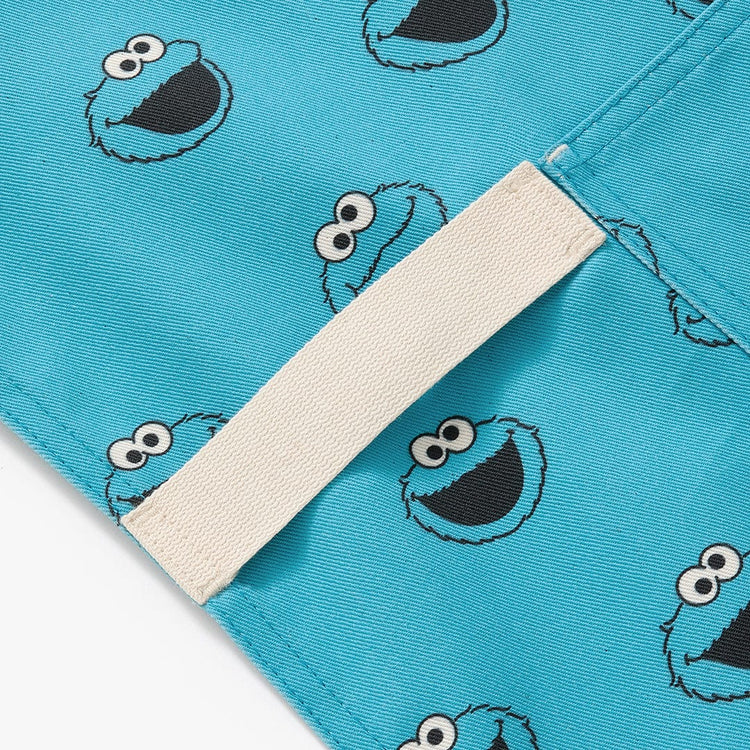 Pattern Cookie Monster Background