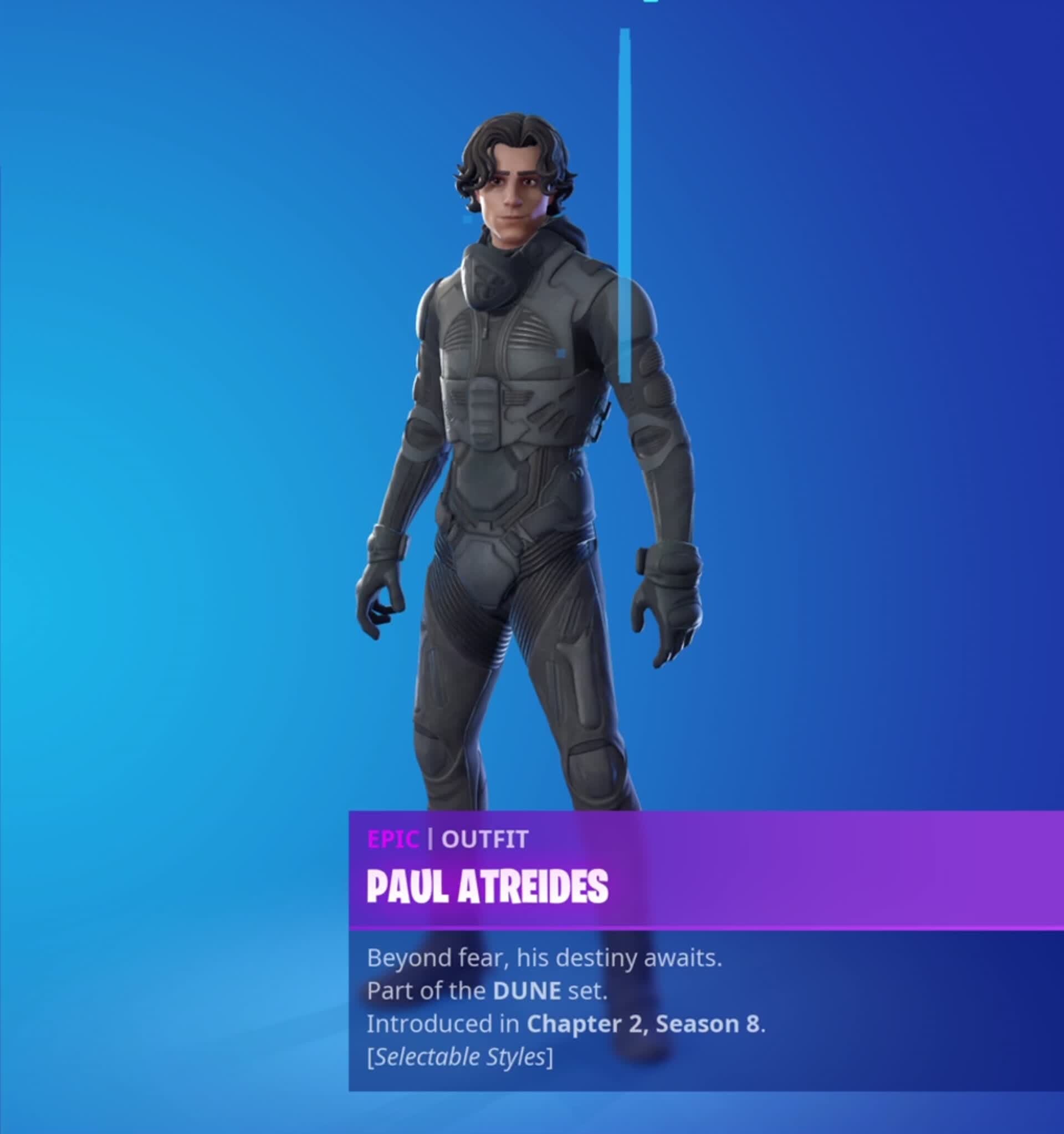 Paul Atreides Fortnite Wallpapers