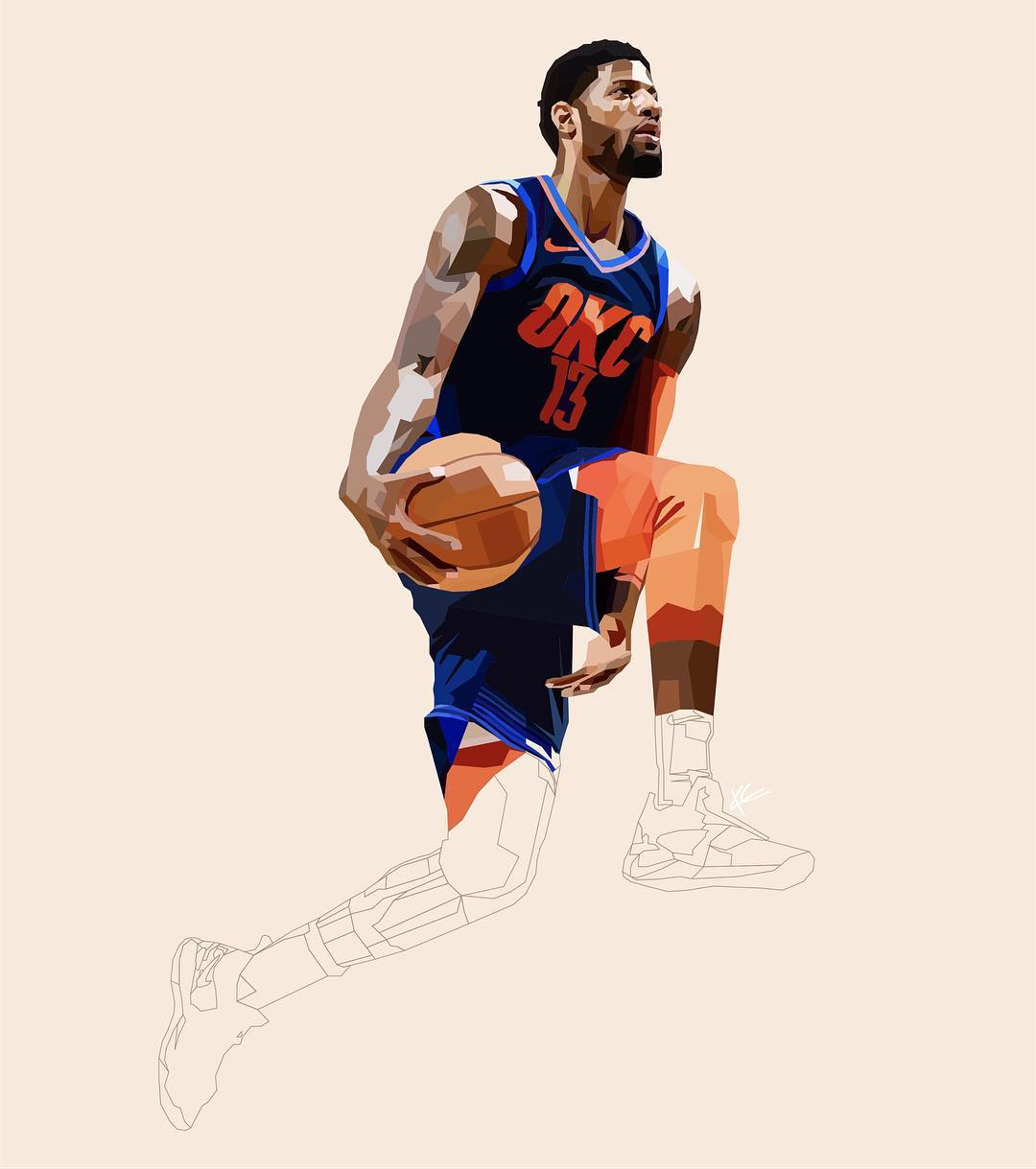 Paul George Okc Wallpapers