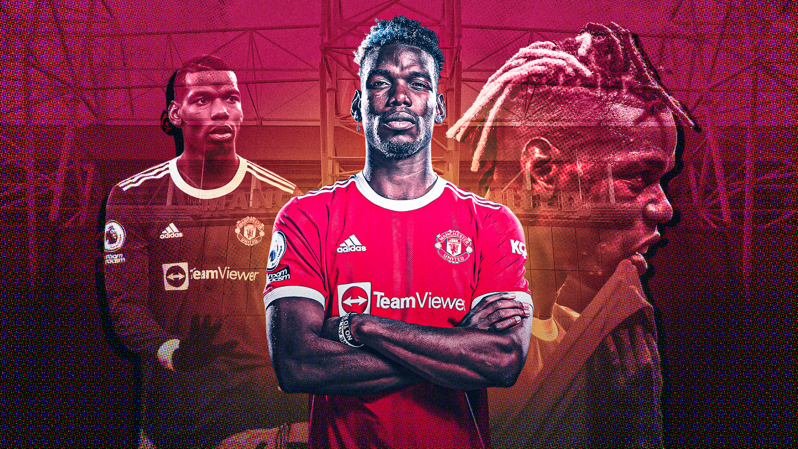 Paul Pogba Fc Manchester United Wallpapers