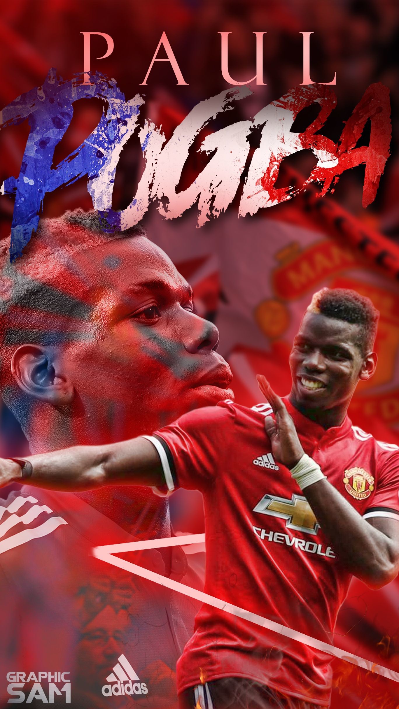 Paul Pogba Fc Manchester United Wallpapers