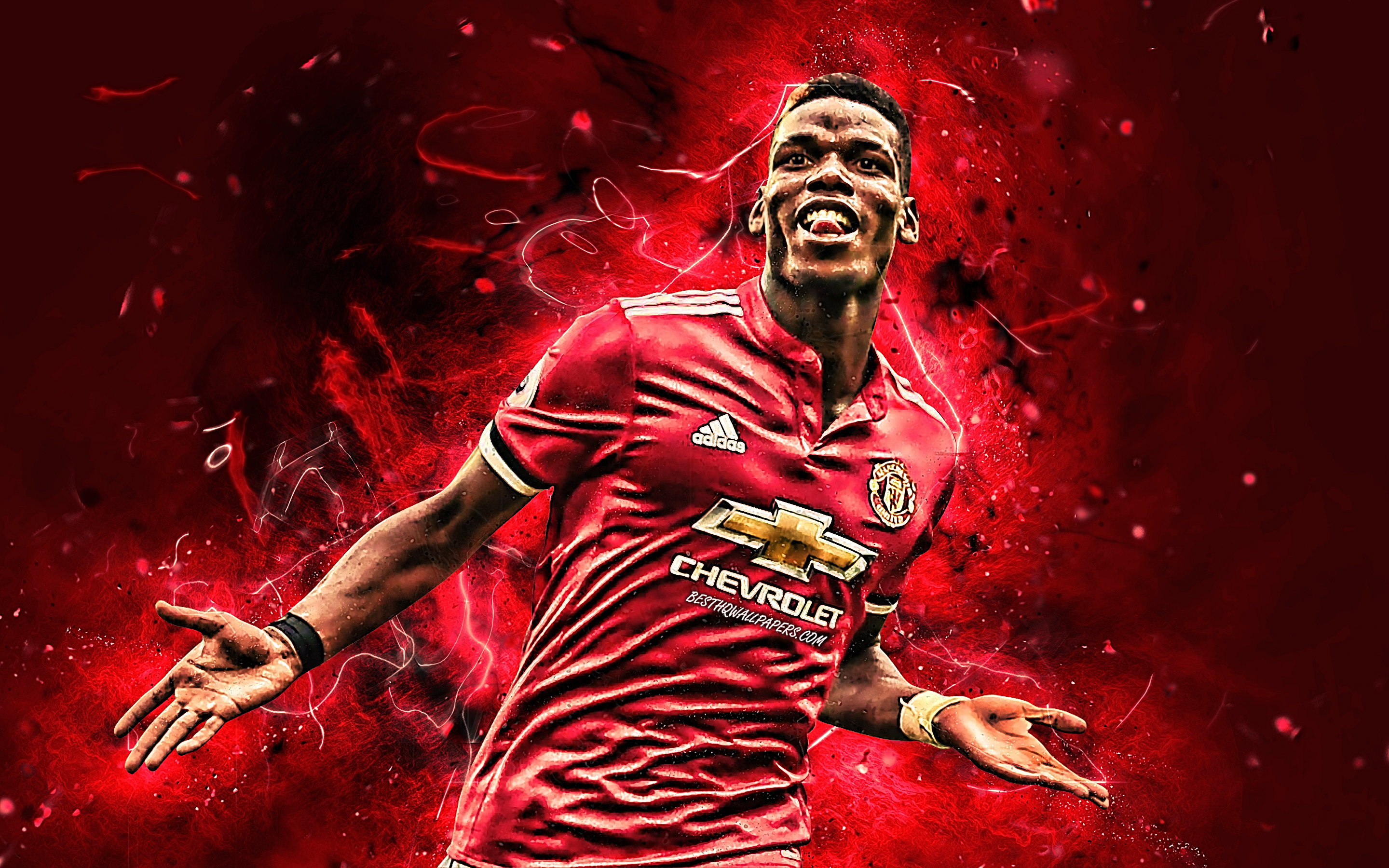 Paul Pogba Fc Manchester United Wallpapers