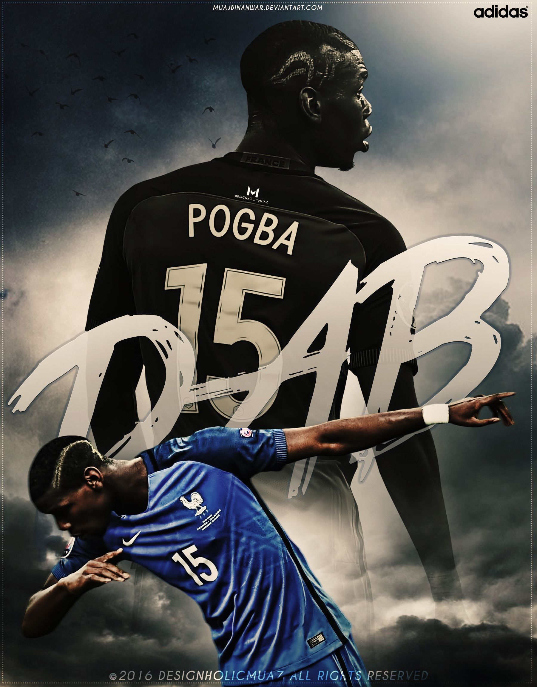 Paul Pogba Hd France Wallpapers