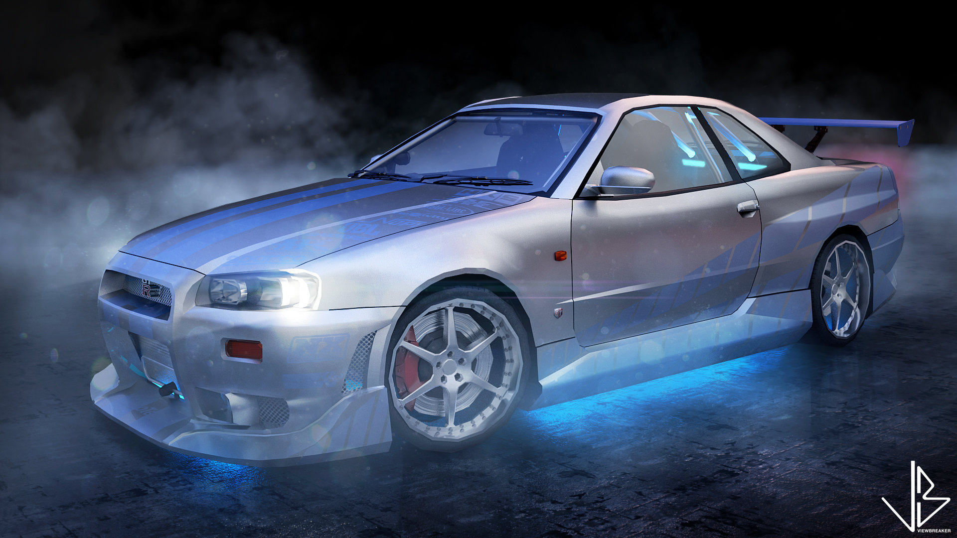 Paul Walker Nissan Skyline Wallpapers