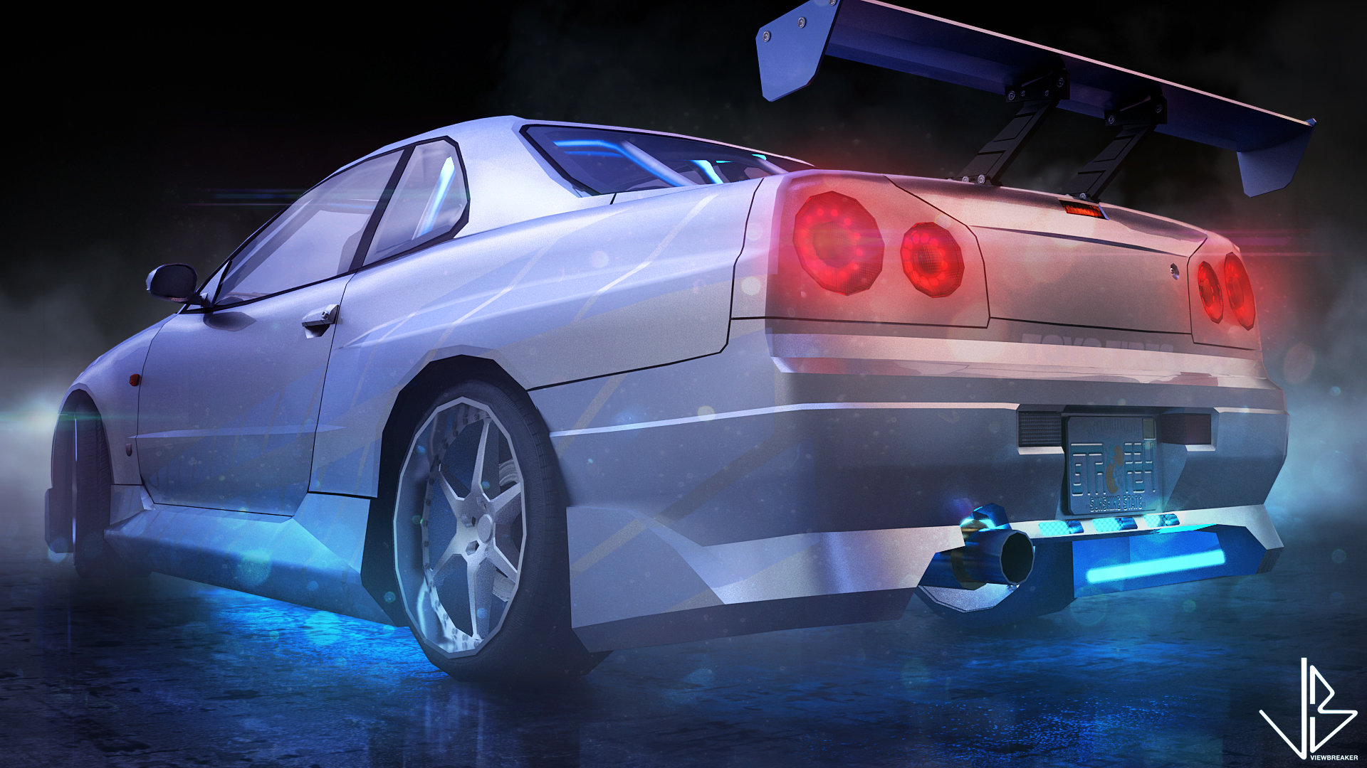 Paul Walker Nissan Skyline Wallpapers