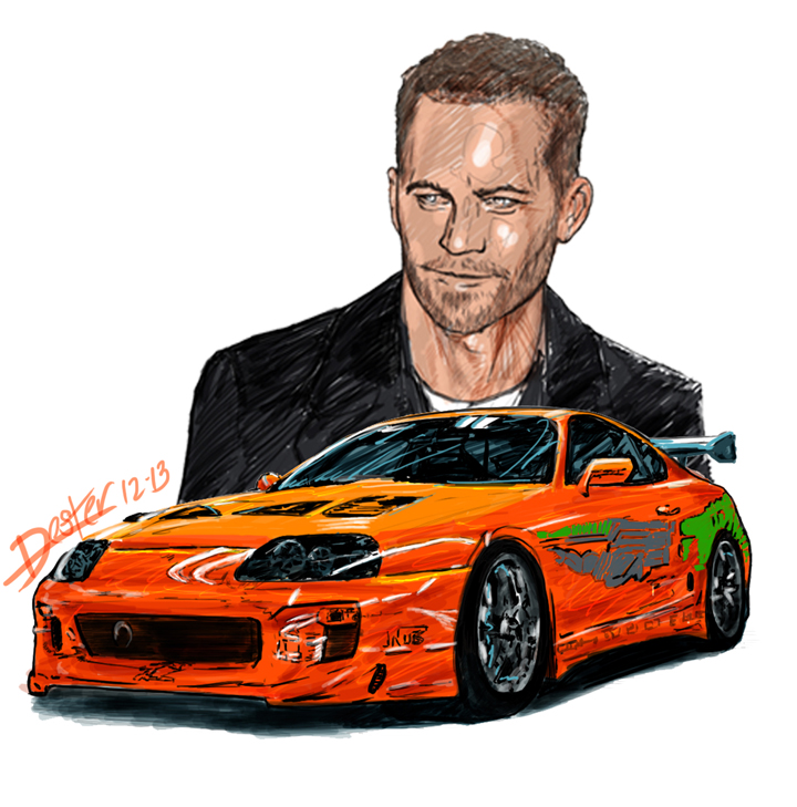 Paul Walker Supra Wallpapers