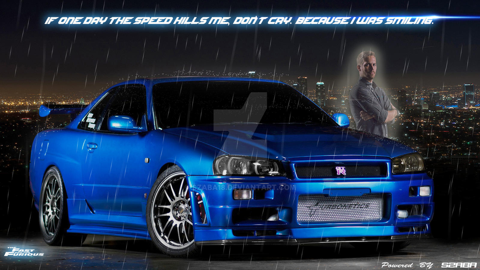 Paul Walker With Car Wallpapers